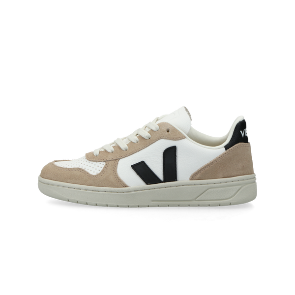 VEJA V-10 Chromefree Leather W (extra white / black sahara) | 43einhalb ...