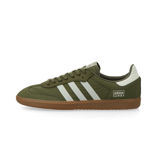 adidas SAMBA OG (Focus Olive / Wonder White / Gum) | 43einhalb Sneaker ...