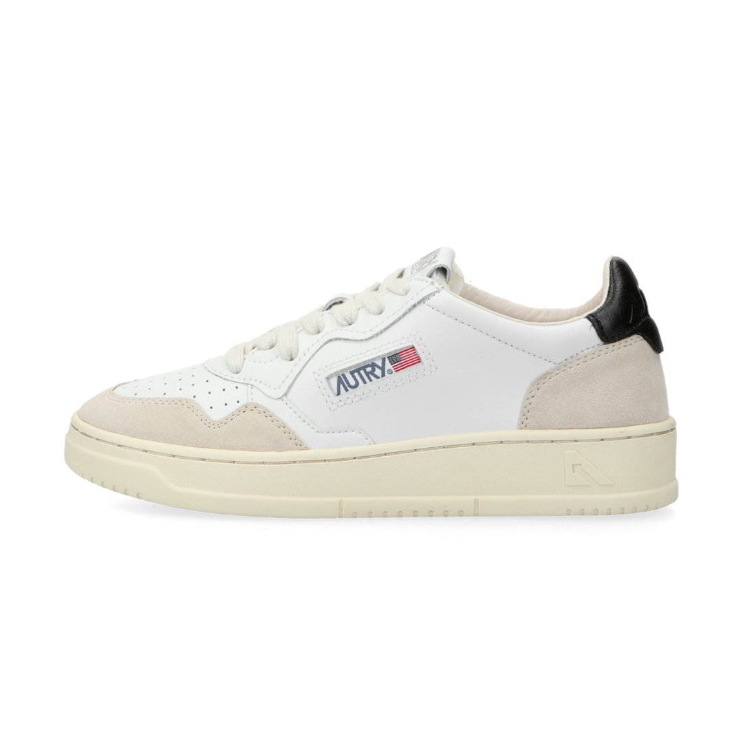 Autry Medalist Low (leat / suede / white / black) | 43einhalb Sneaker Store