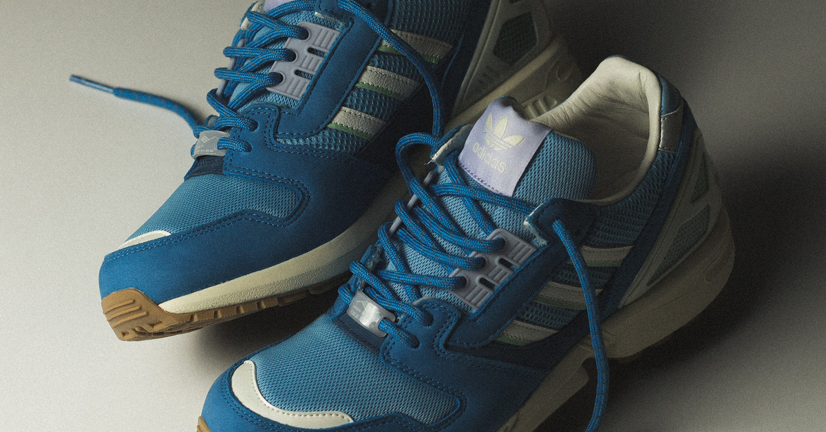 adidas ZX 8000 W (semi blue / off white / bright blue) | 43einhalb Sneaker  Store
