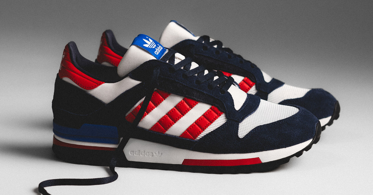 adidas ZX 600 (white / navy / red) | 43einhalb Sneaker Store